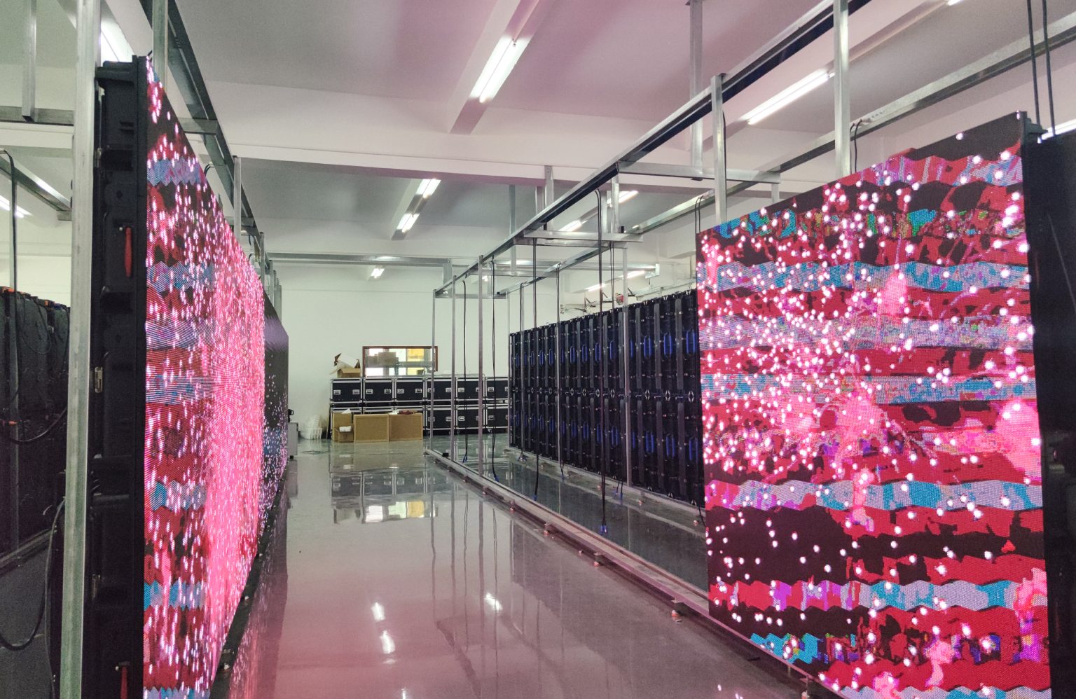 Home LED screen aging test