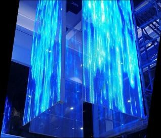 Home Transparent LED display application